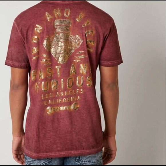 Affliction Fast & Furious Tee. L. NWT!! - Picture 4 of 10